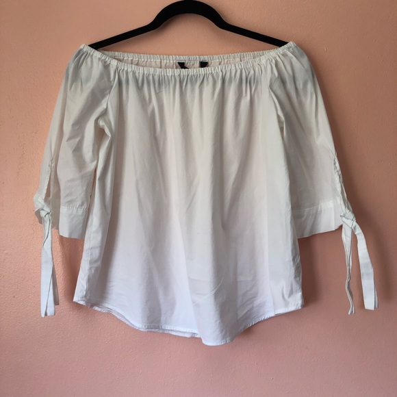Zara Off And On Shoulder Blouse - Picture 3 of 4
